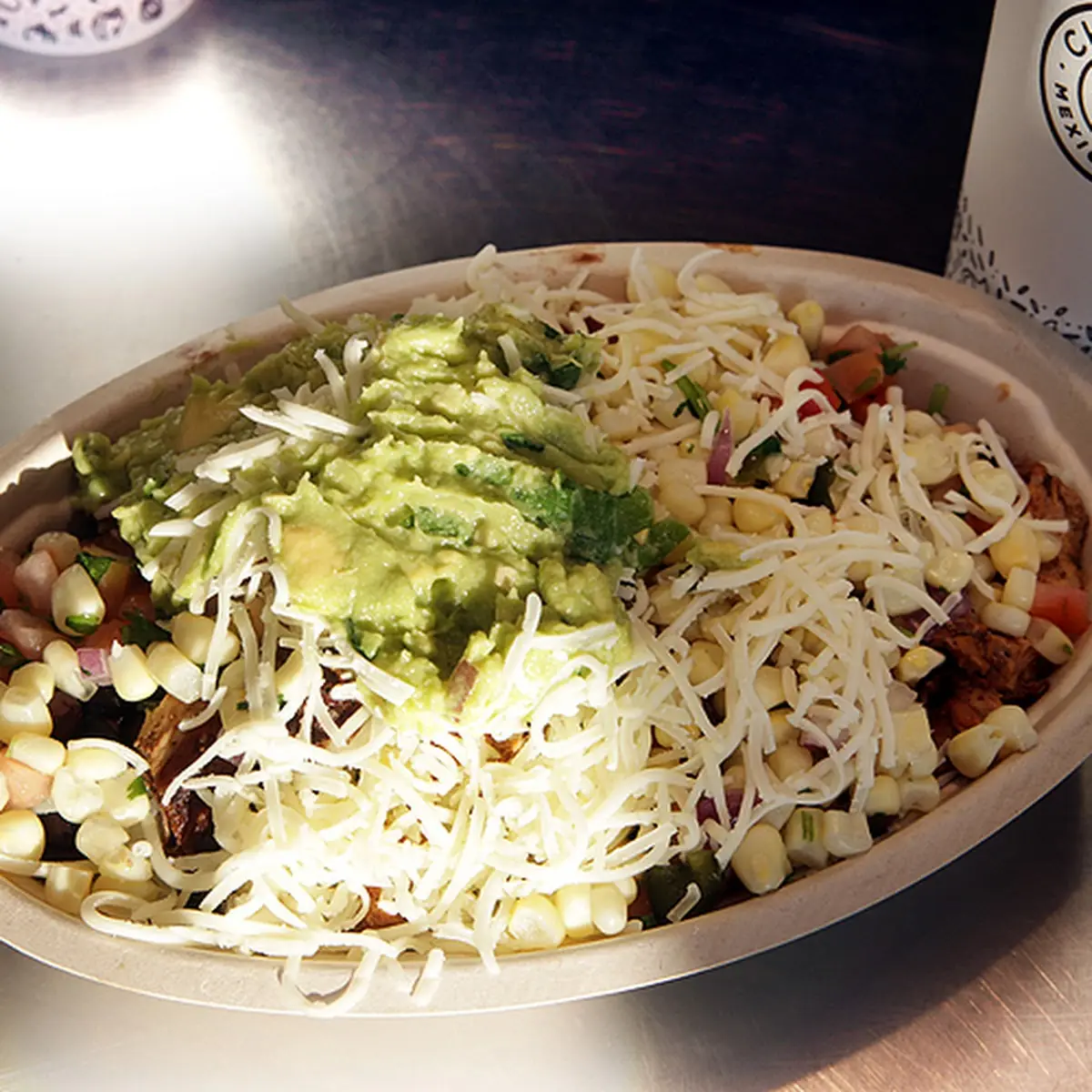 Chicken Bowl with Guacamole