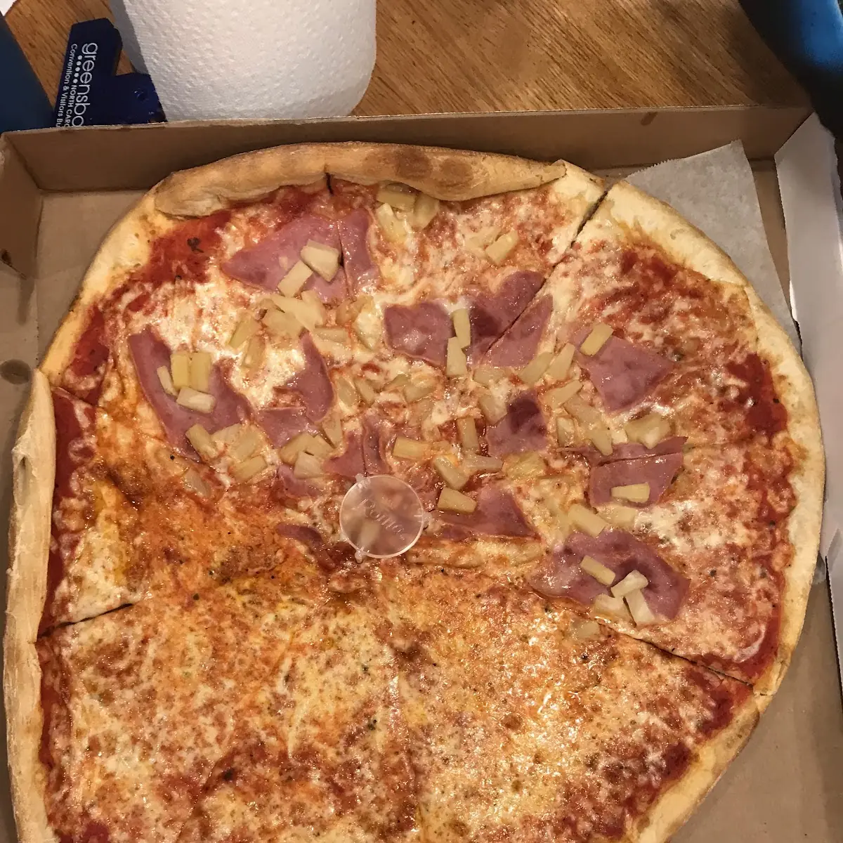 1 2 Hawaiian Pizza