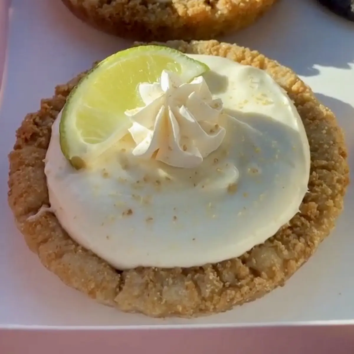 Key Lime Pie Cookie