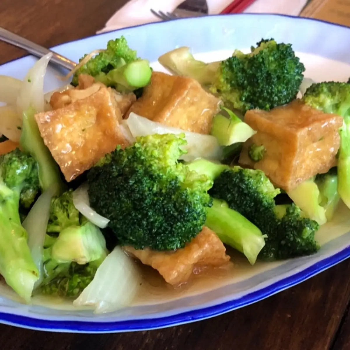 Tofu with Assorted Veggie, Golden Island Restaurant