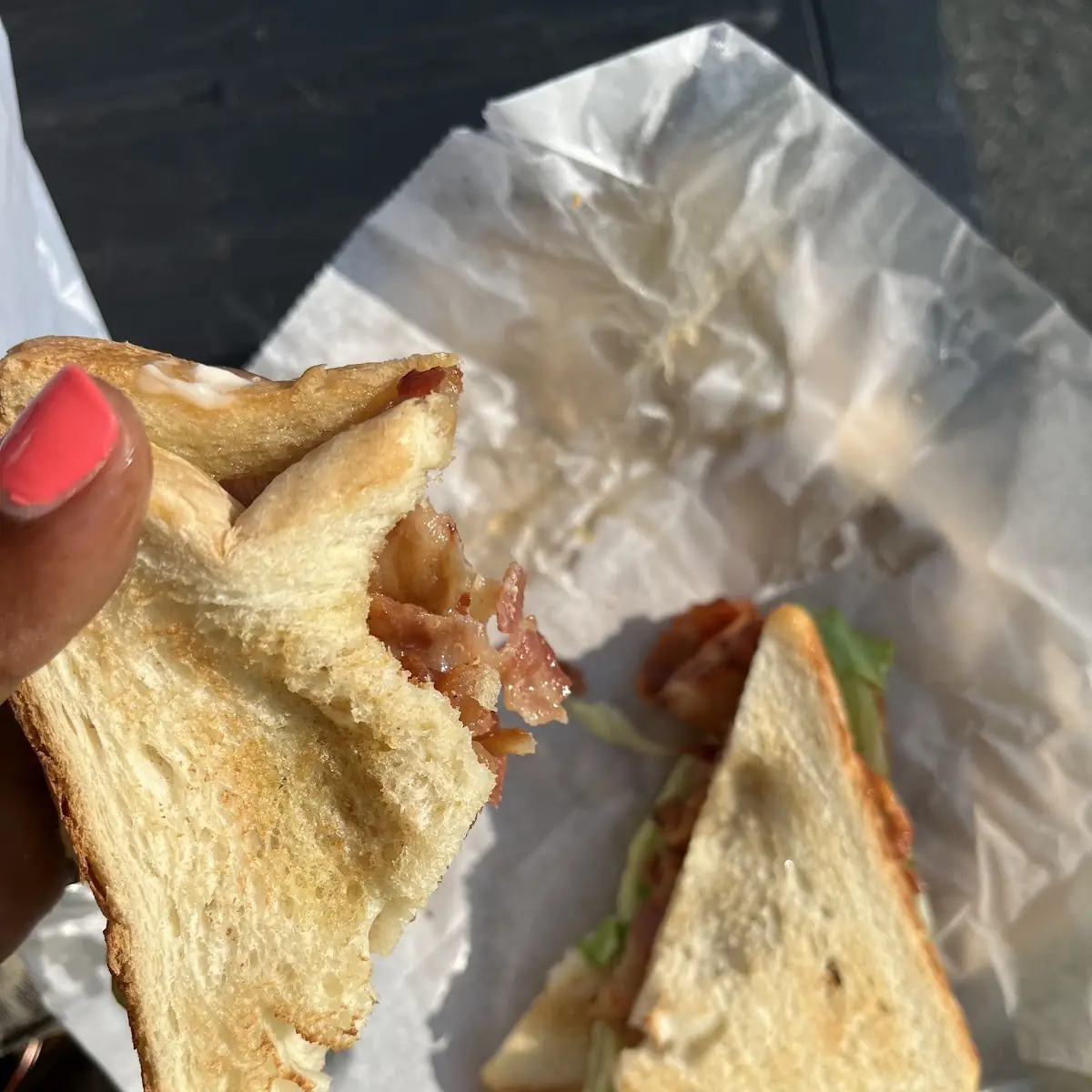 Baker and Lettuce on Toast