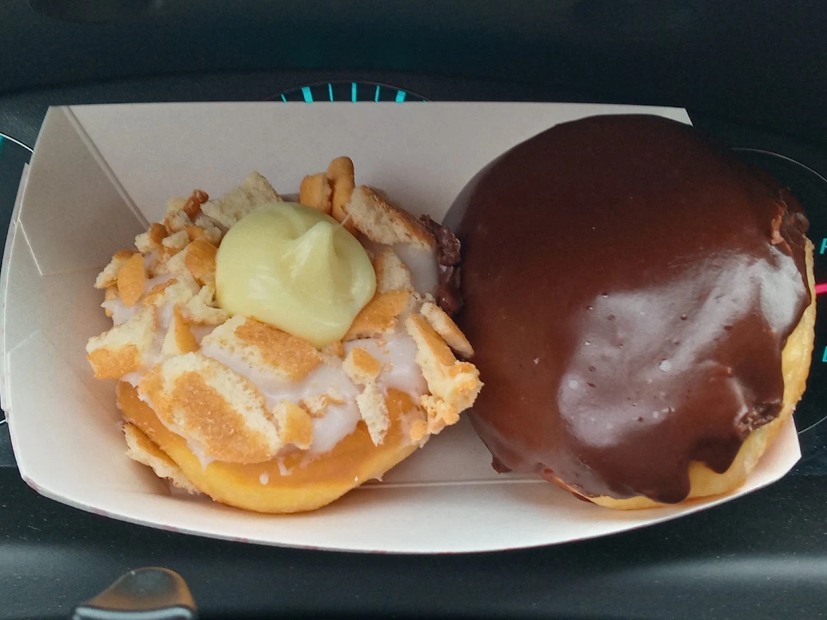 Banana Pudding & Choc Covered Boston Creme
