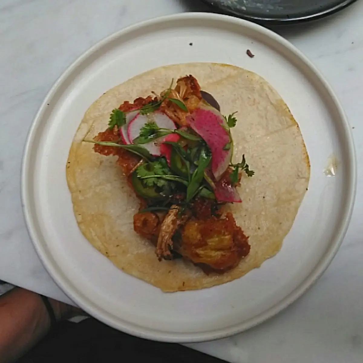 Fried Artichoke Tacos