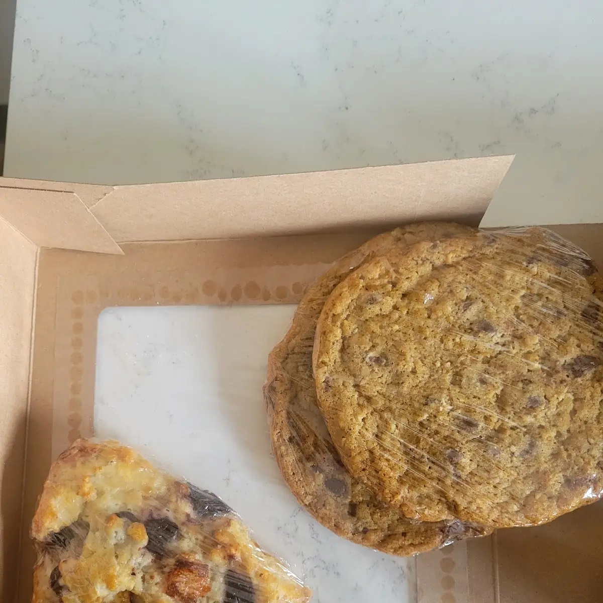 Chocolate Chip Cookie and Berry Scone