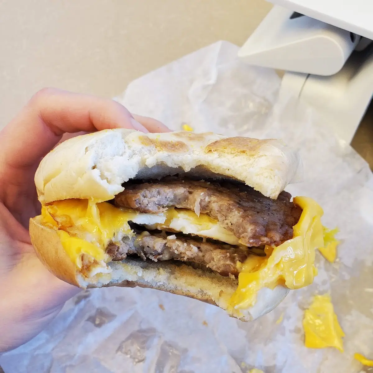 Sausage Breakfast Sandwich