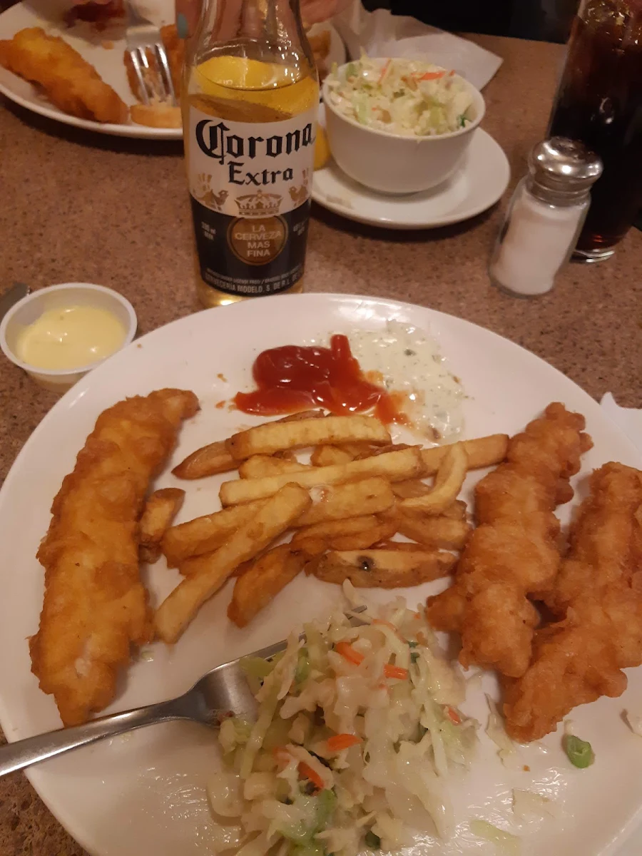 Chicken Fries & Coleslaw