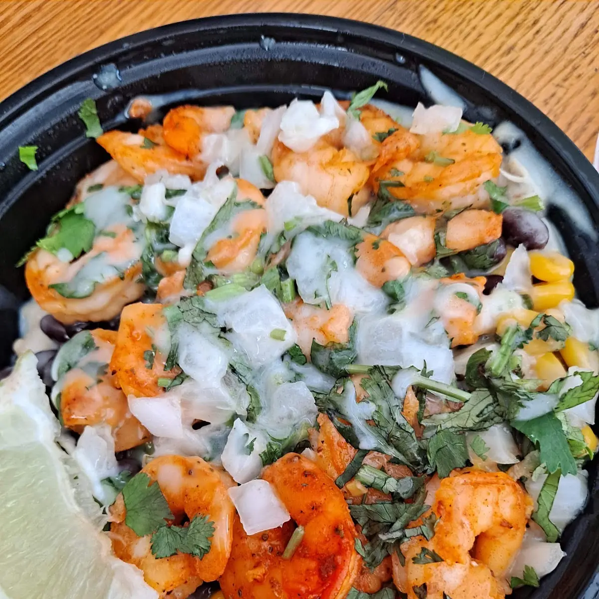Shrimp Taco Rice Bowl