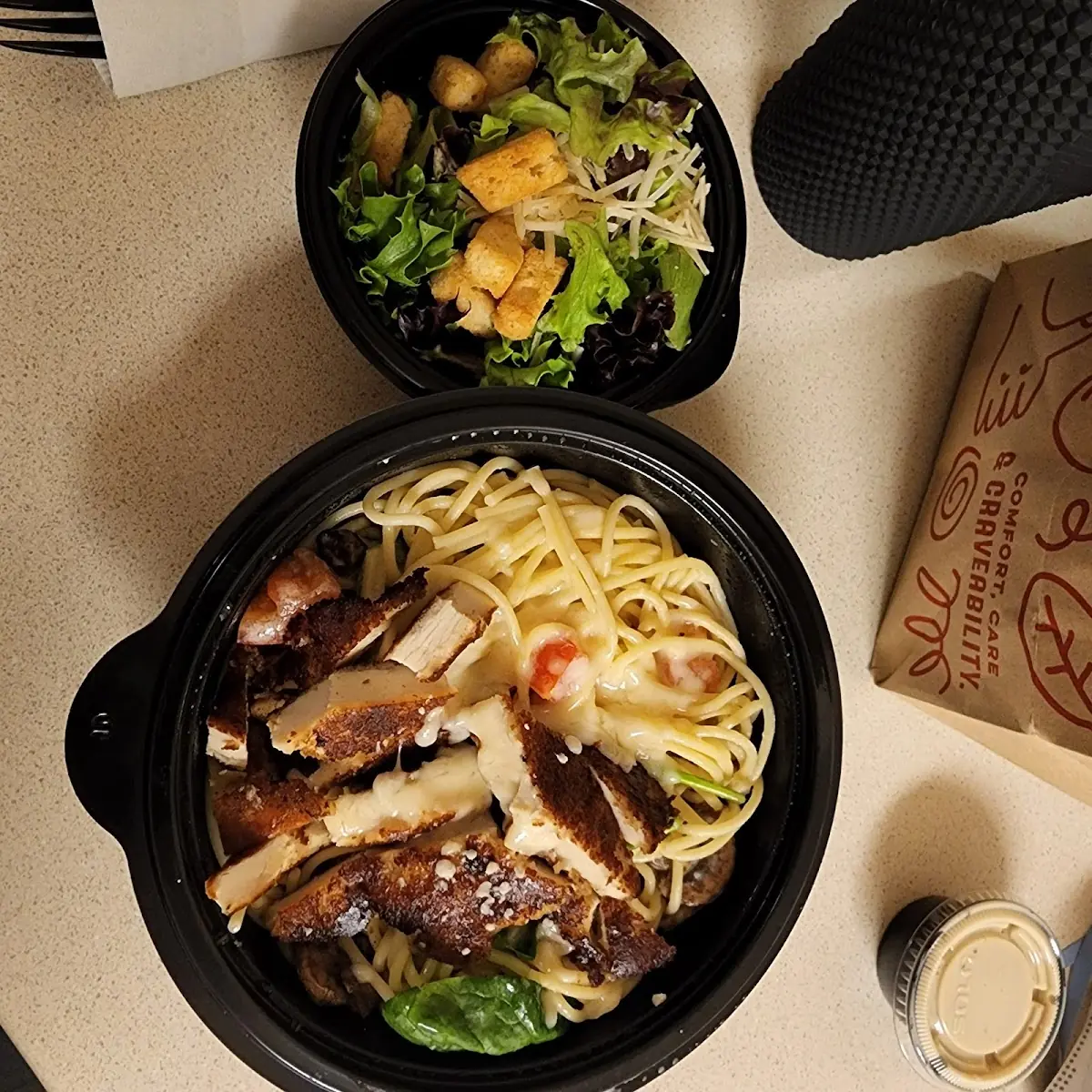 Chicken Alfredo Small Pasta