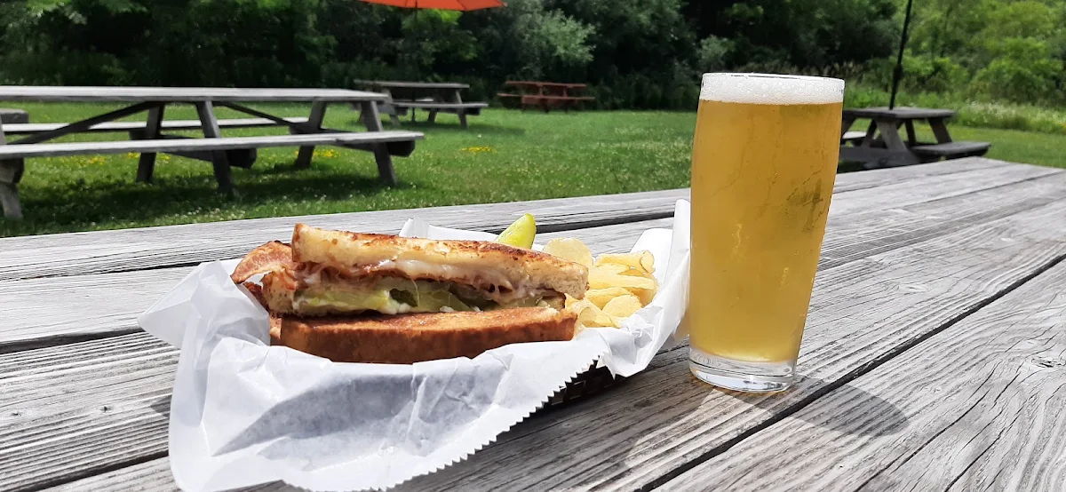 Dill Pickle and Bacon Grilled Cheese