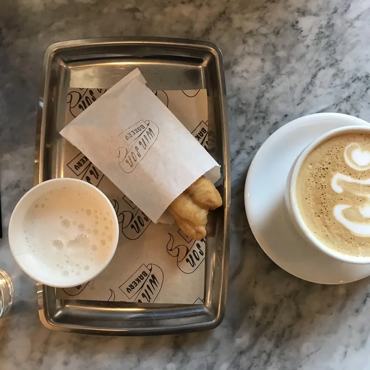 Soy Milk and Latte