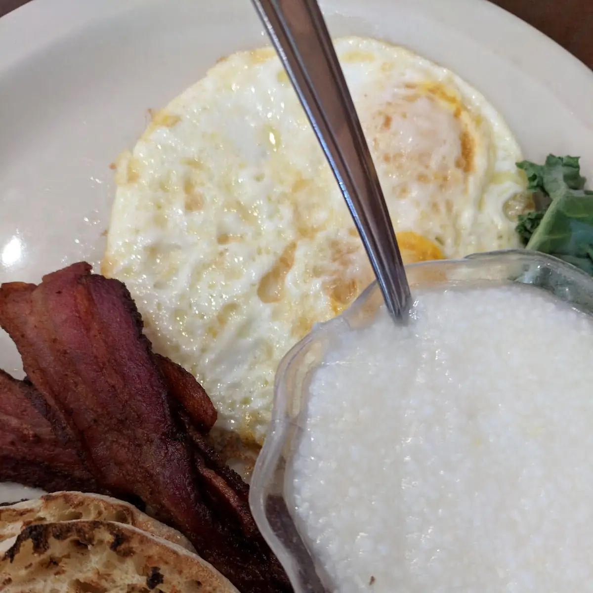 Grits Eggs Bacon