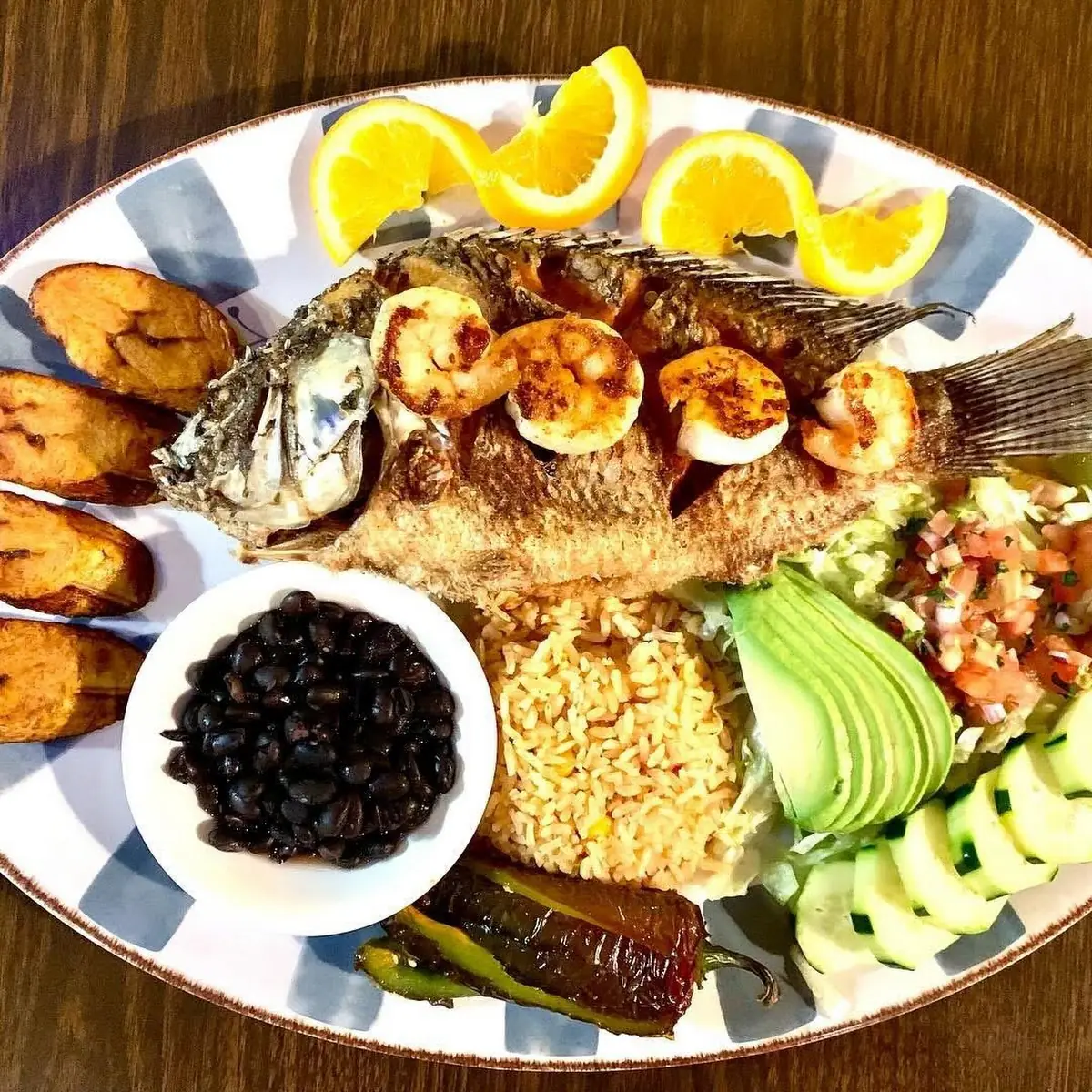 Mojarra Whole Fried Tilapia