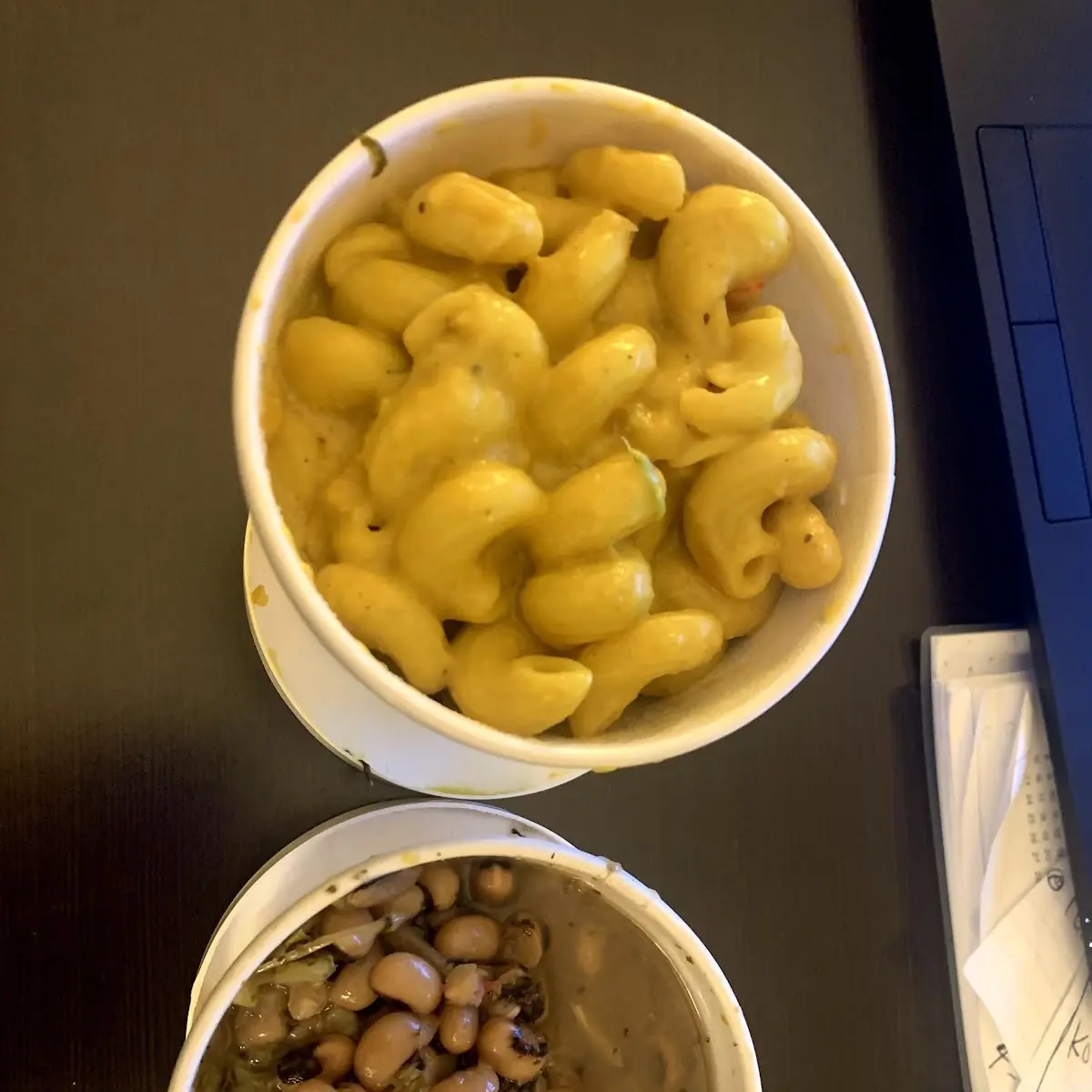 Vegan Mac and Black Eyed Peas