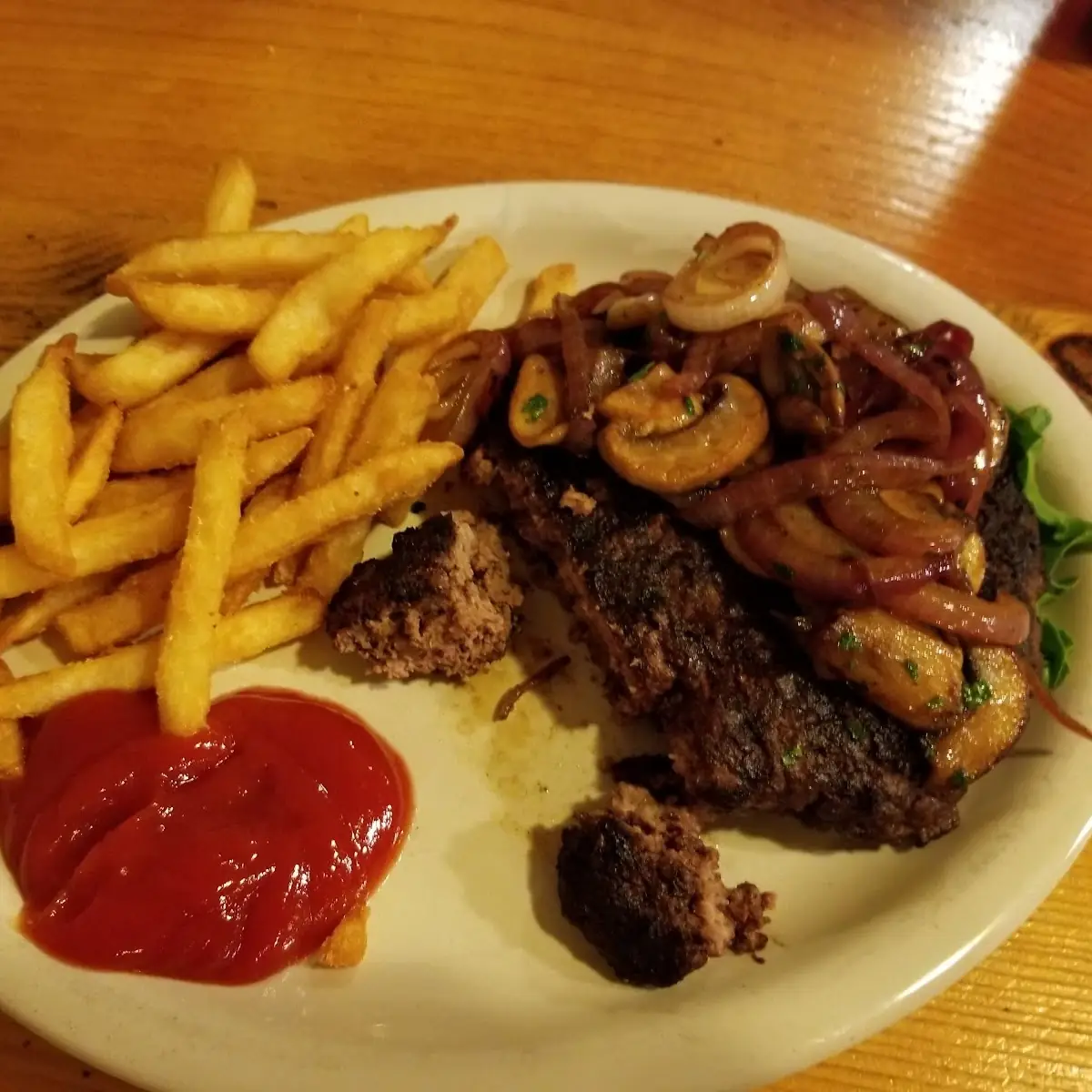 Chopped Steak Dinner