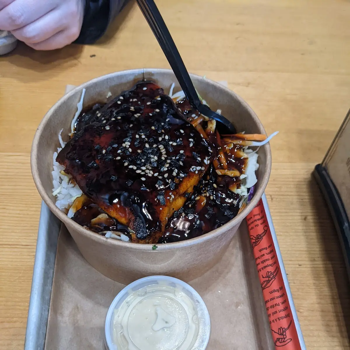 Blackened Halibut Rice Bowl