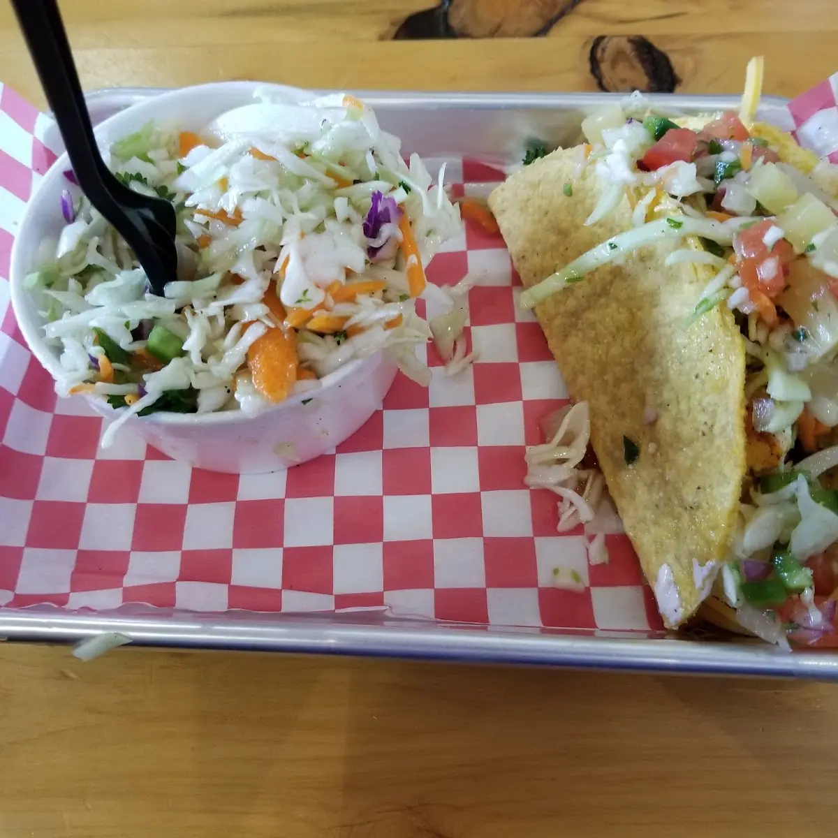 Blackened Salmon Tacos