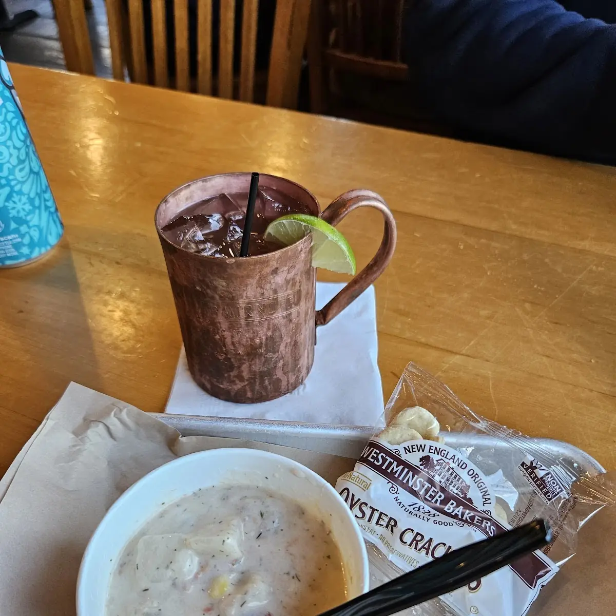 Cup of Smoked Salmon Chowder