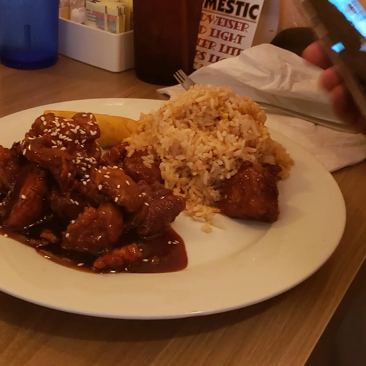 Teriyaki Chicken with Fried Rice