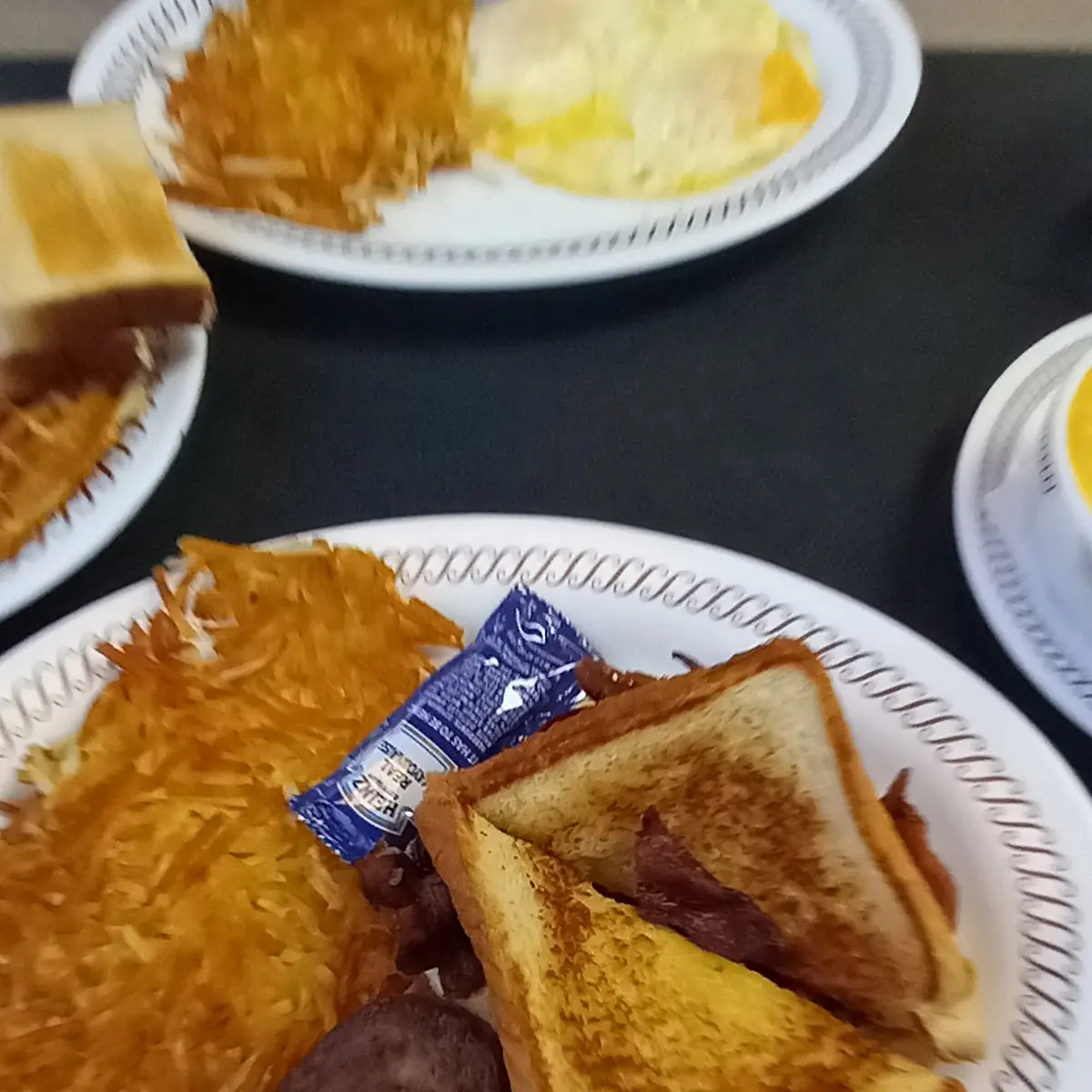 Pork Chops and Eggs Breakfast Plate