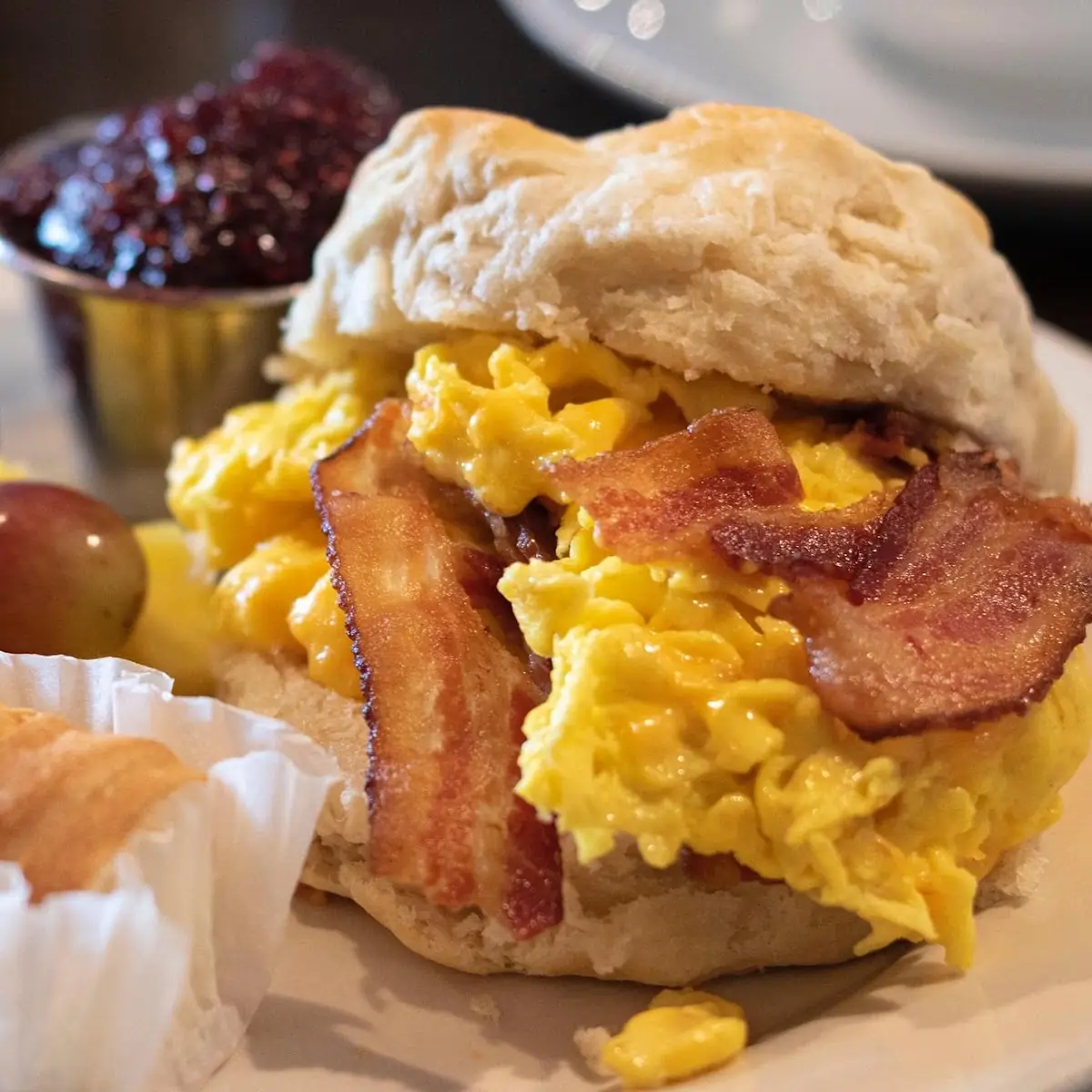 Bacon Egg and Cheese Biscuit