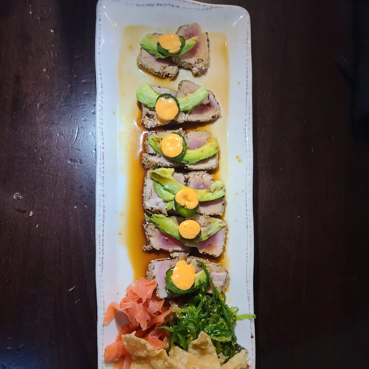 Ahi Tuna Crisps