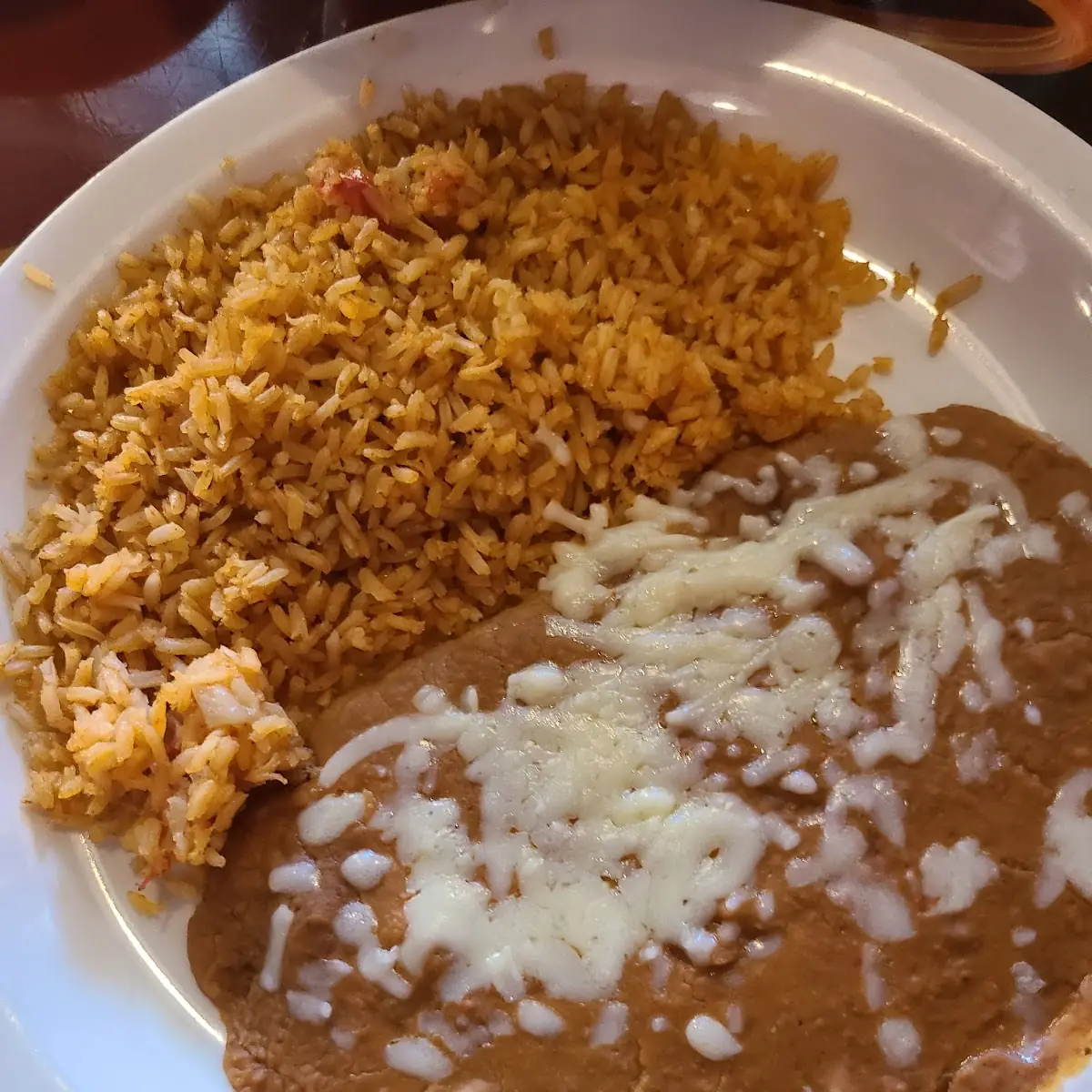 Refried Beans and Rice