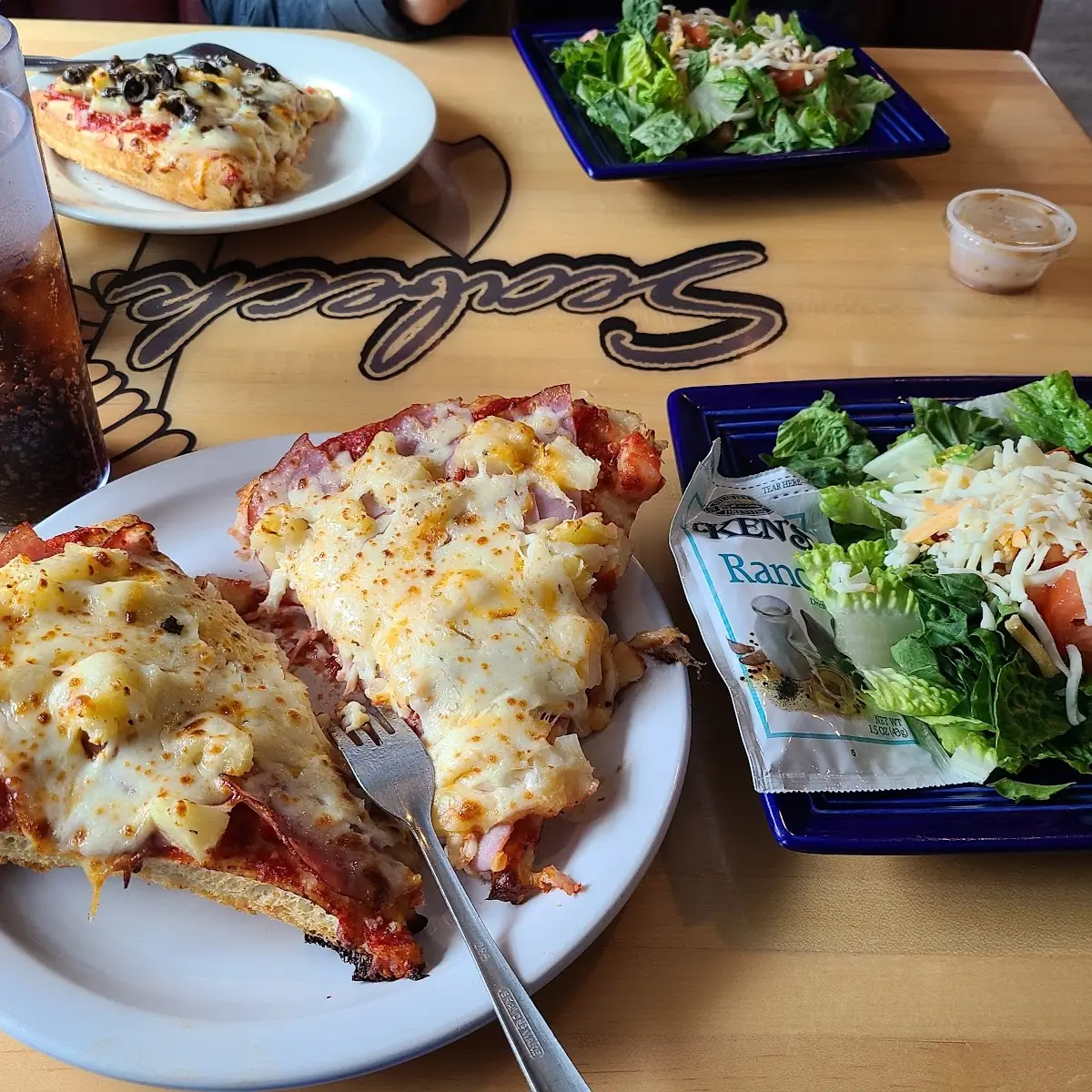 Hawaiian Pizza Slice