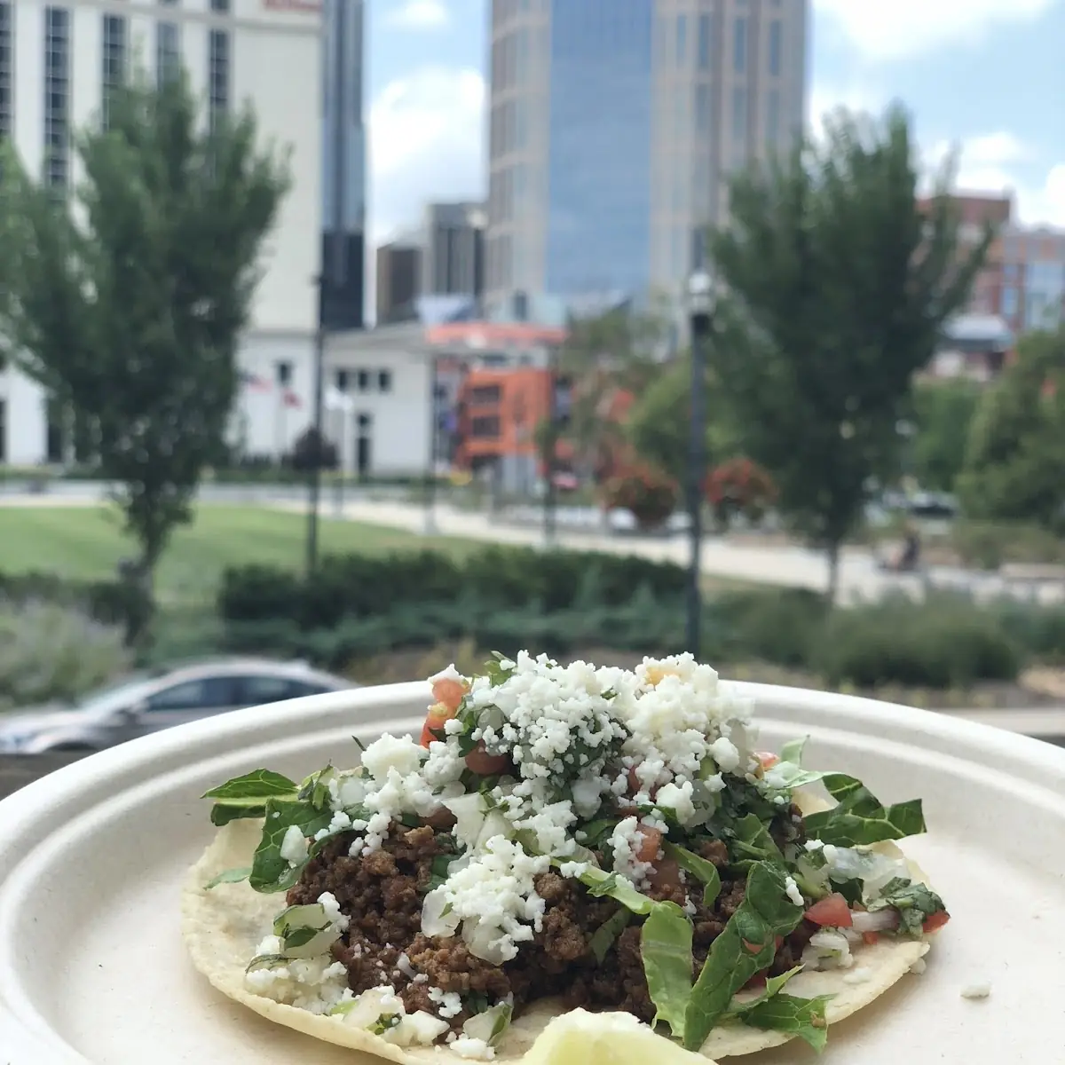 Refried Black Beans w Queso Fresco