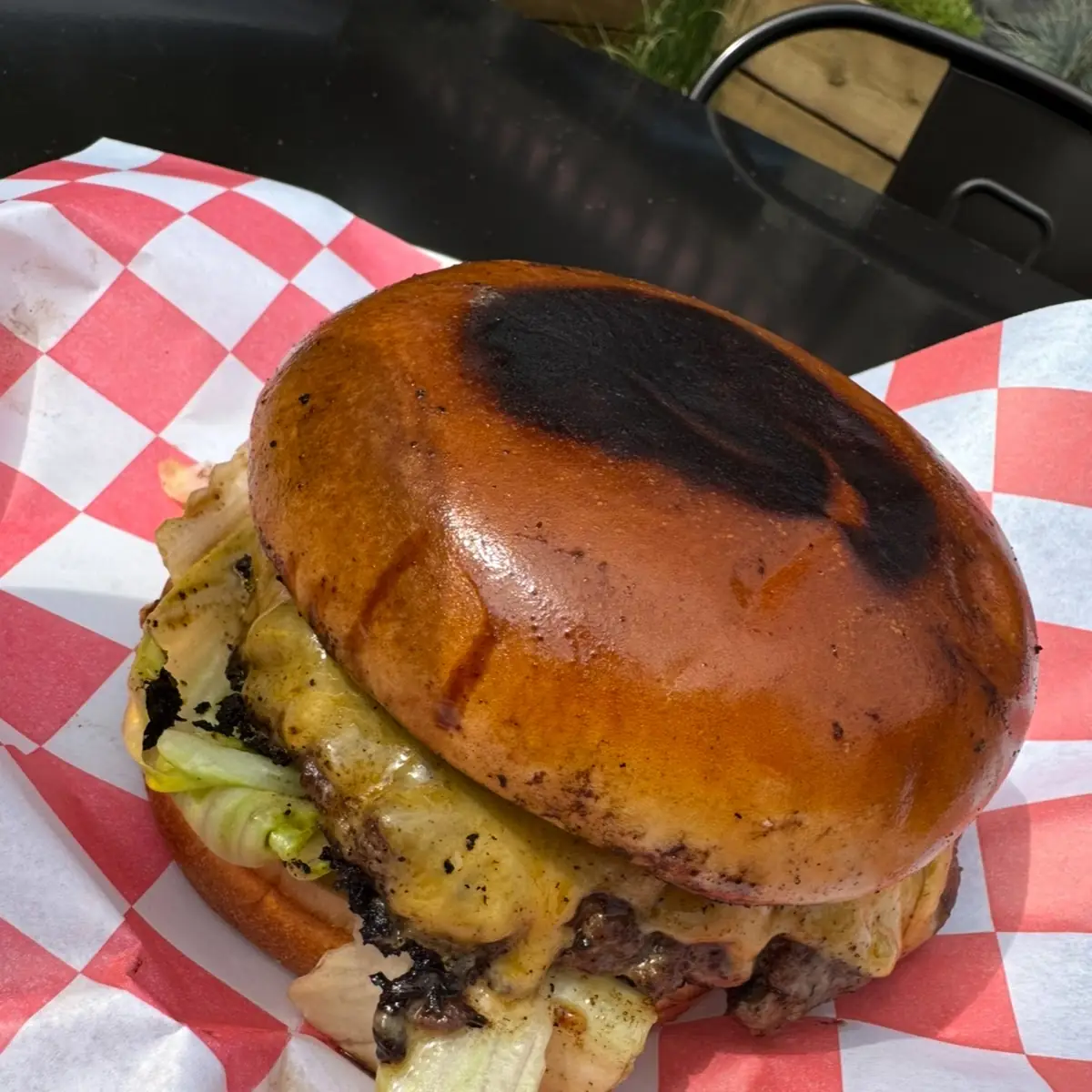 Shelter Smashed Burger