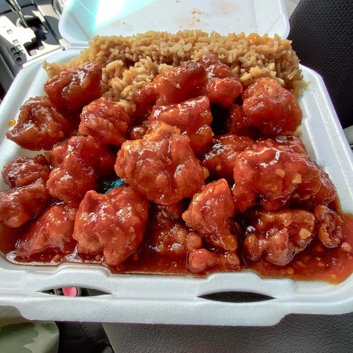 General TSO's Chicken Fried Rice