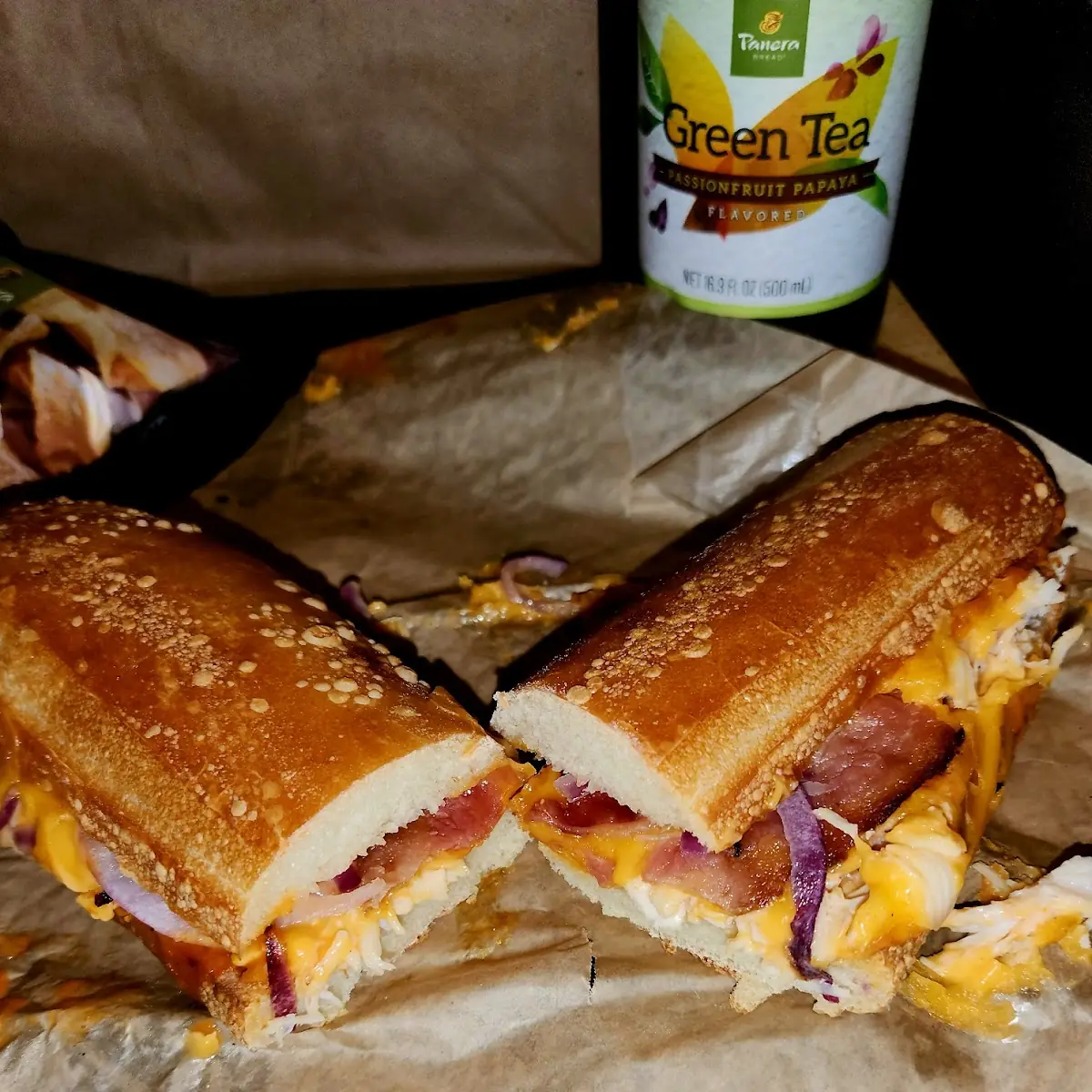 Smoke Buffalo Chicken Melt with Bacon