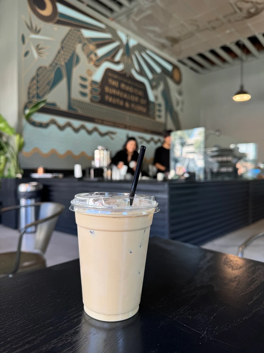Iced Vanilla Latte