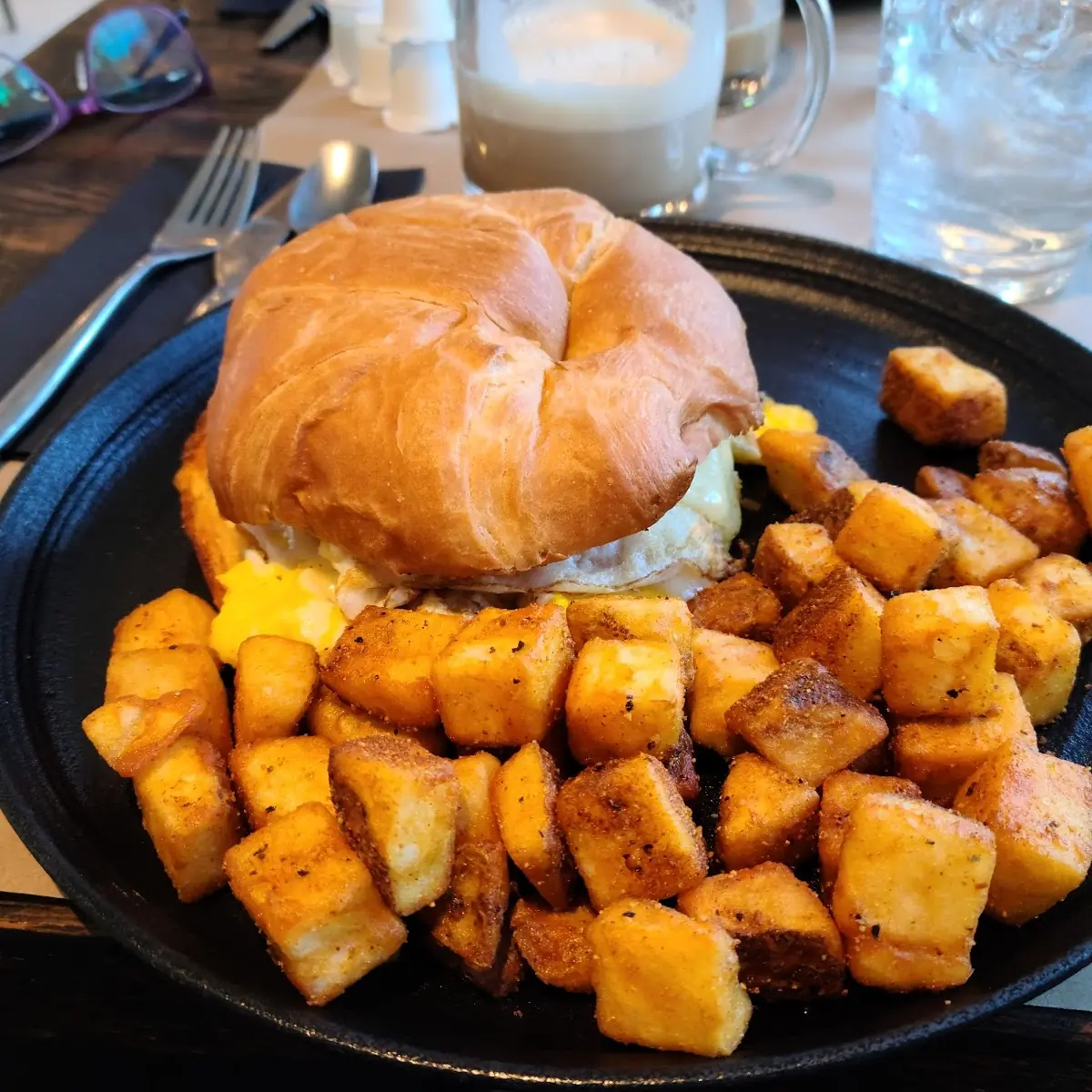 Breakfast Sandwich with Chorizo