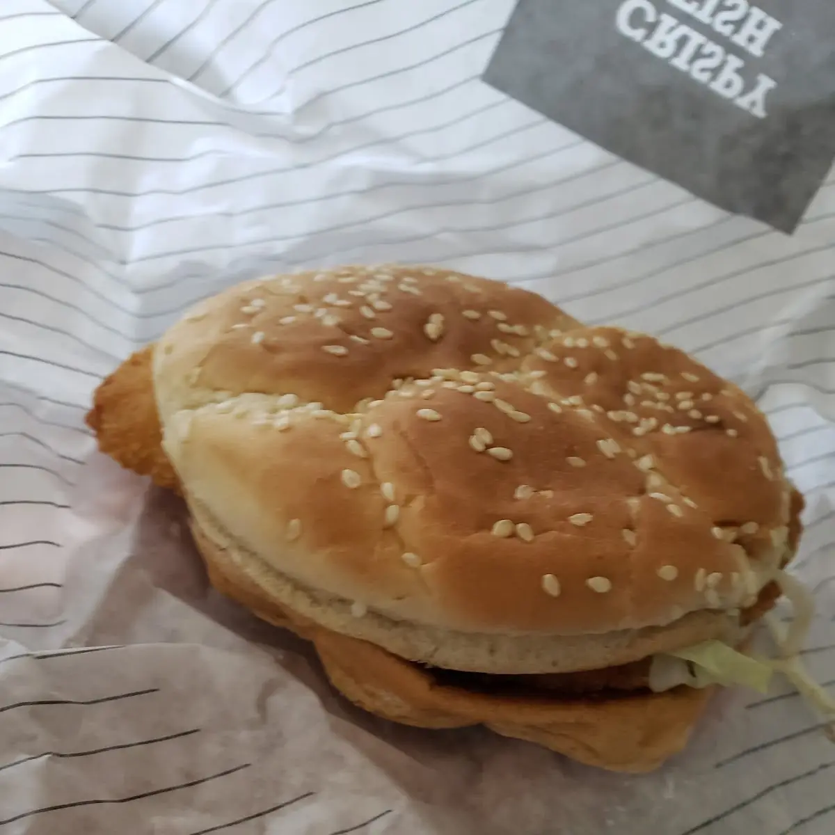 Crispy Fish Sandwich