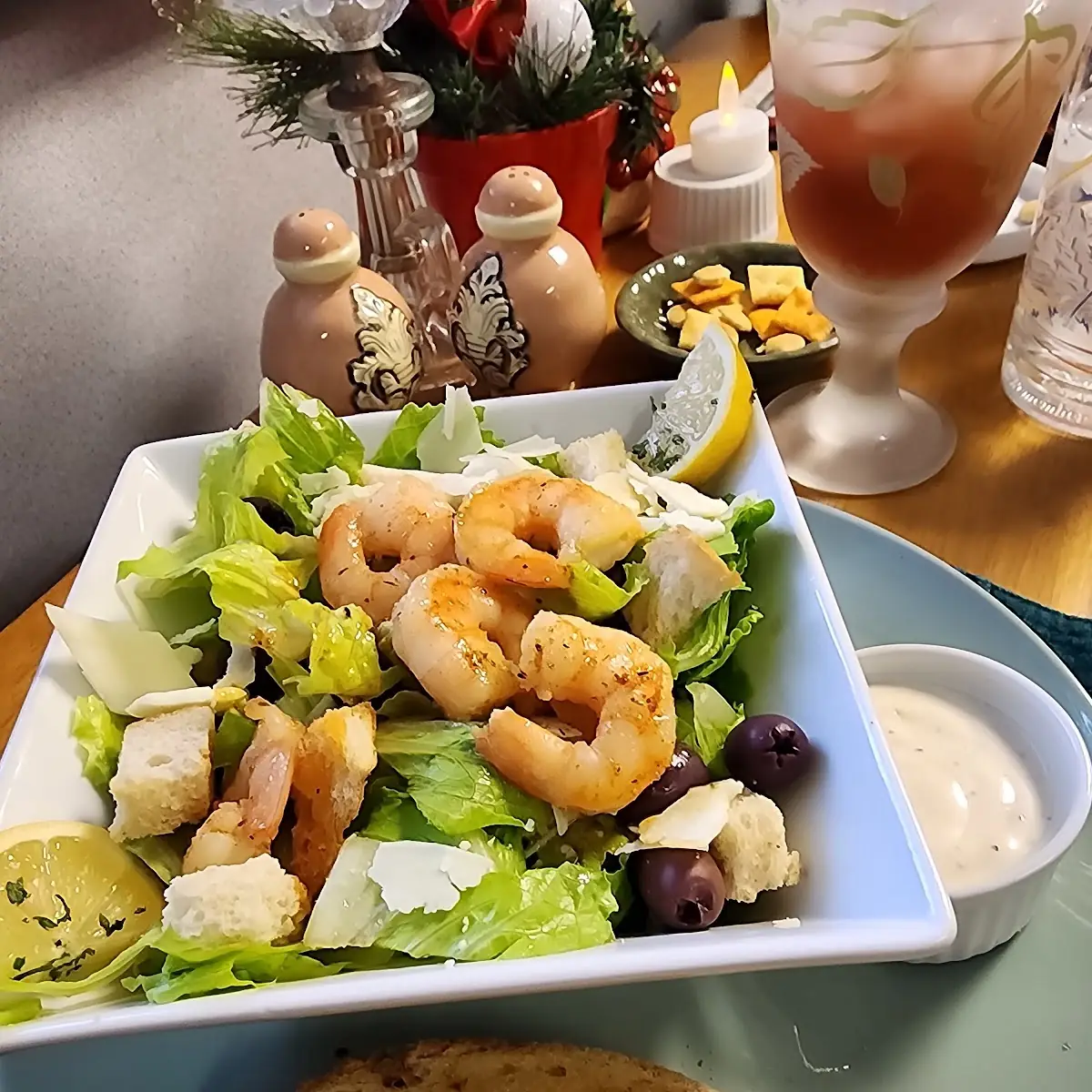 Shrimp Caesar Salad