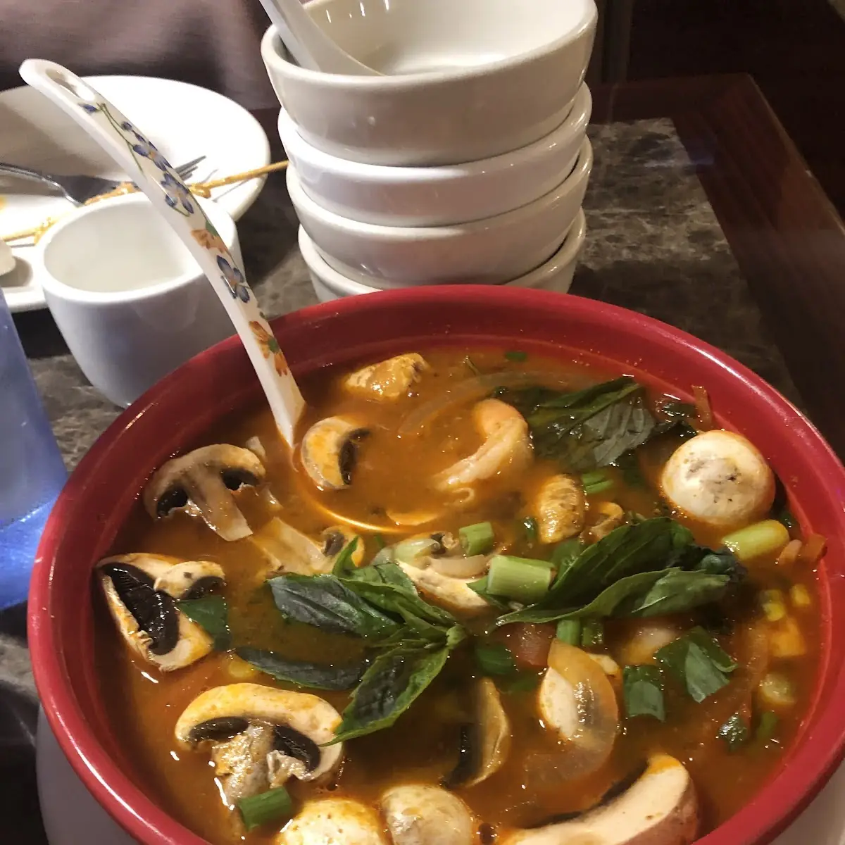 Tom Yum Mixed Seafood