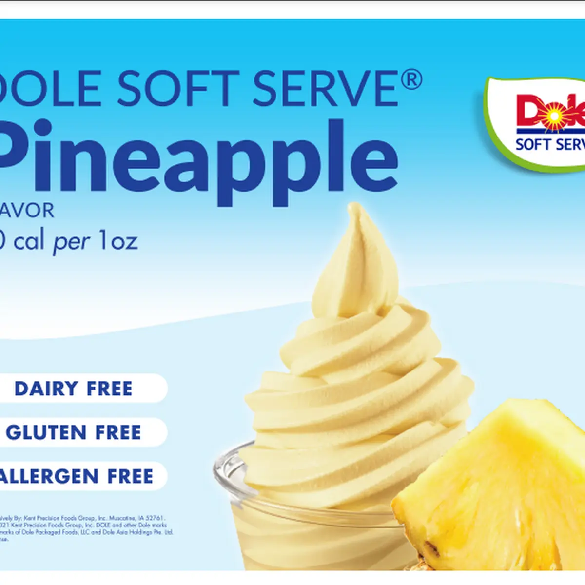 Dole Soft Serve Pineapple