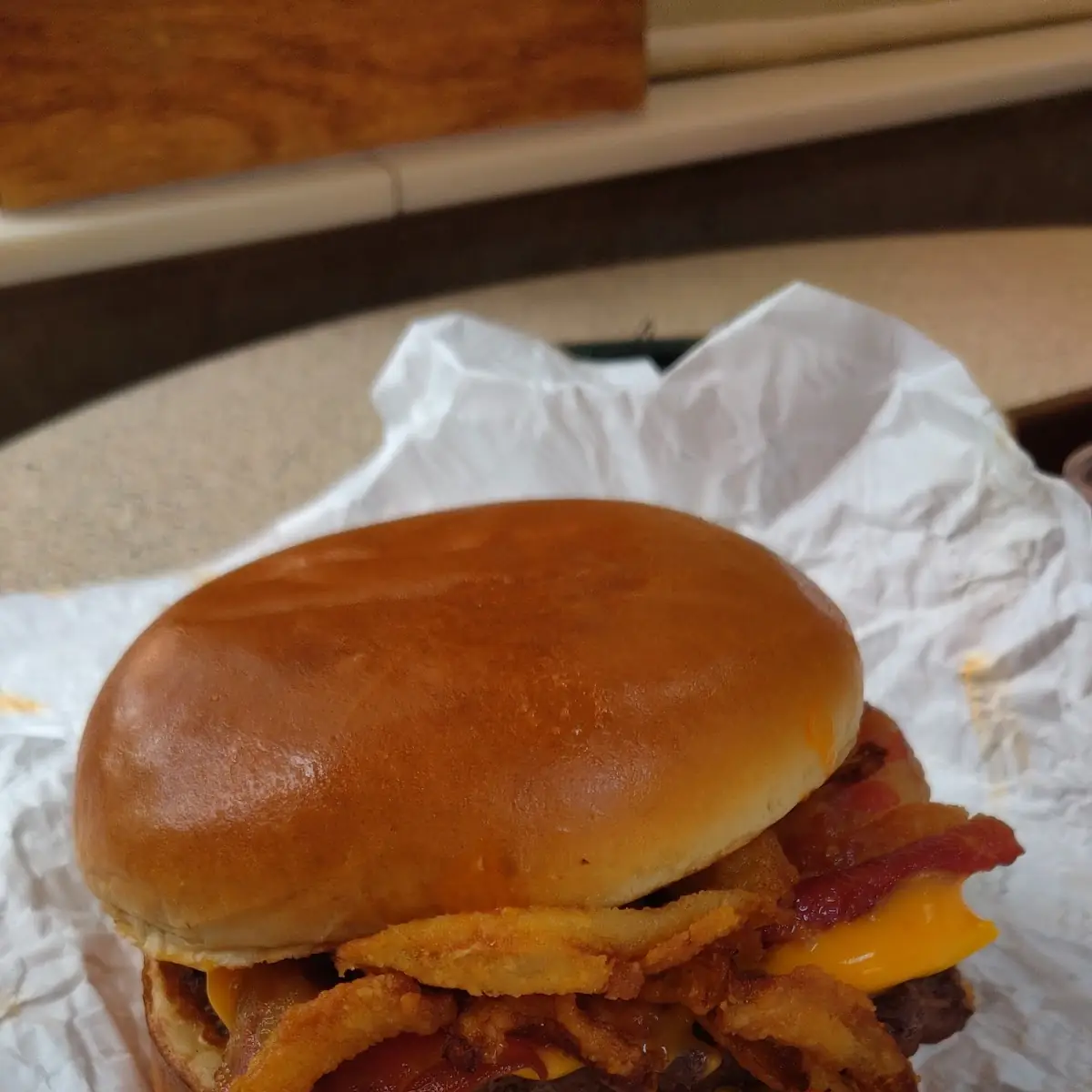 BBQ Bacon Jalopeno Burger