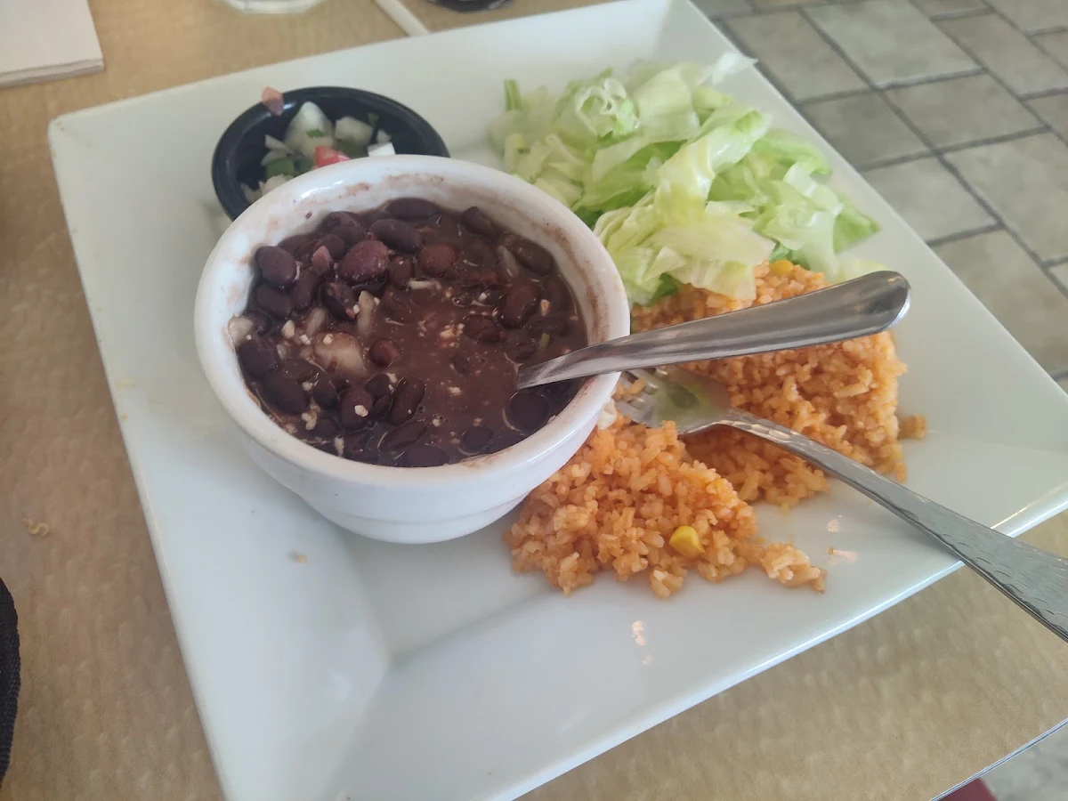 Black Beans and Rice from Combo Fajitas