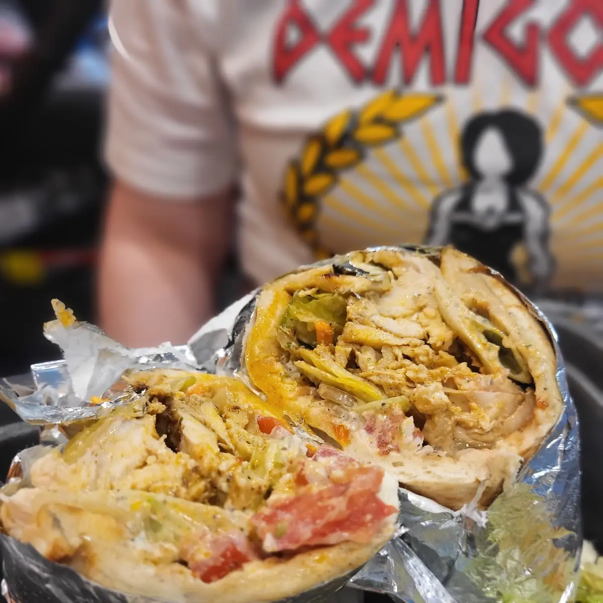 Chicken Gyro Wrap