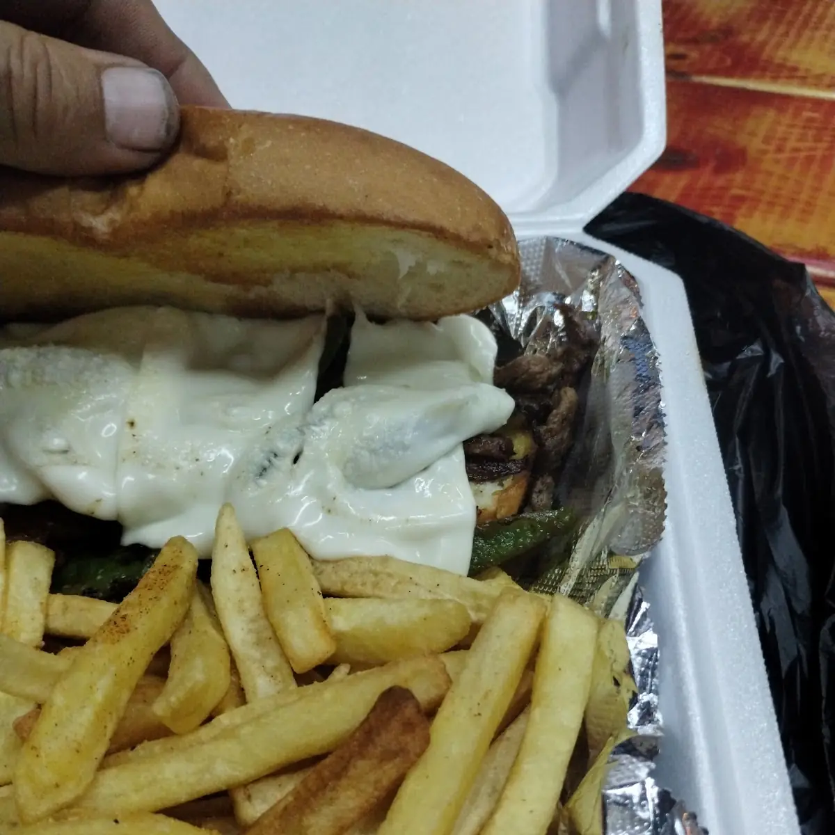 Philly Cheese Steak Sandwich