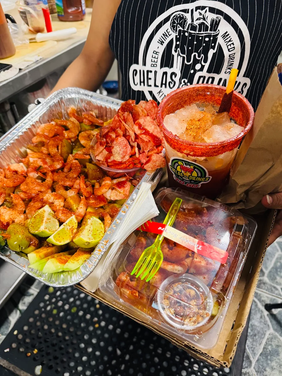 El Seisito 1lb Shrimp Tray