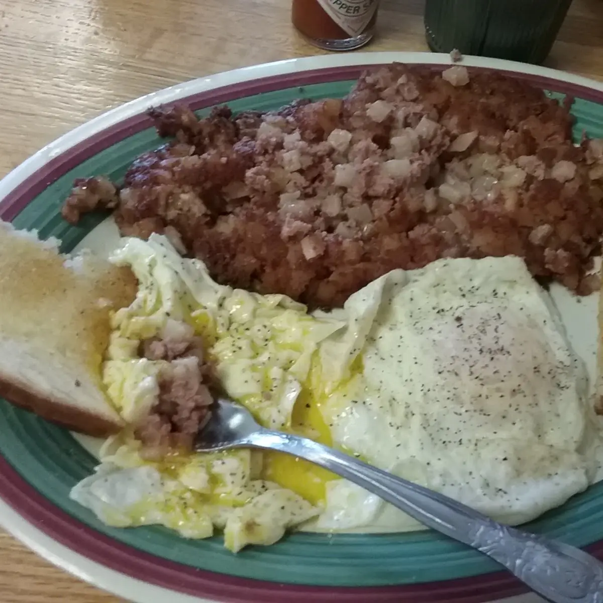 Corn Beef Hash & Eggs