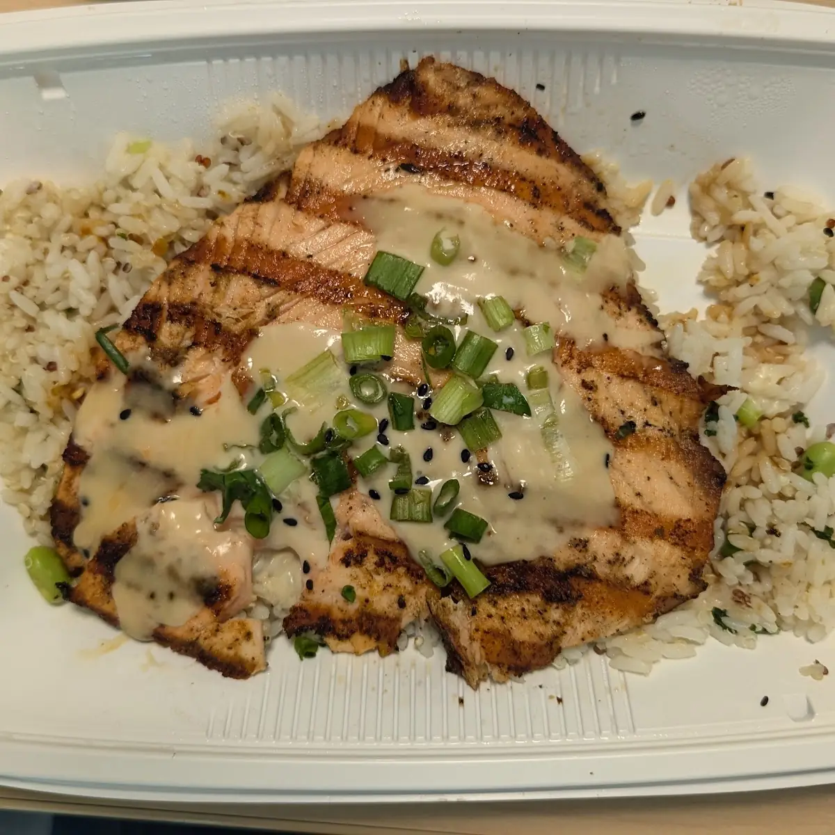Miso Salmon Grill Plate
