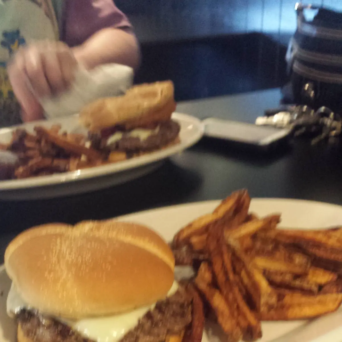 Swiss Mushroom Burger