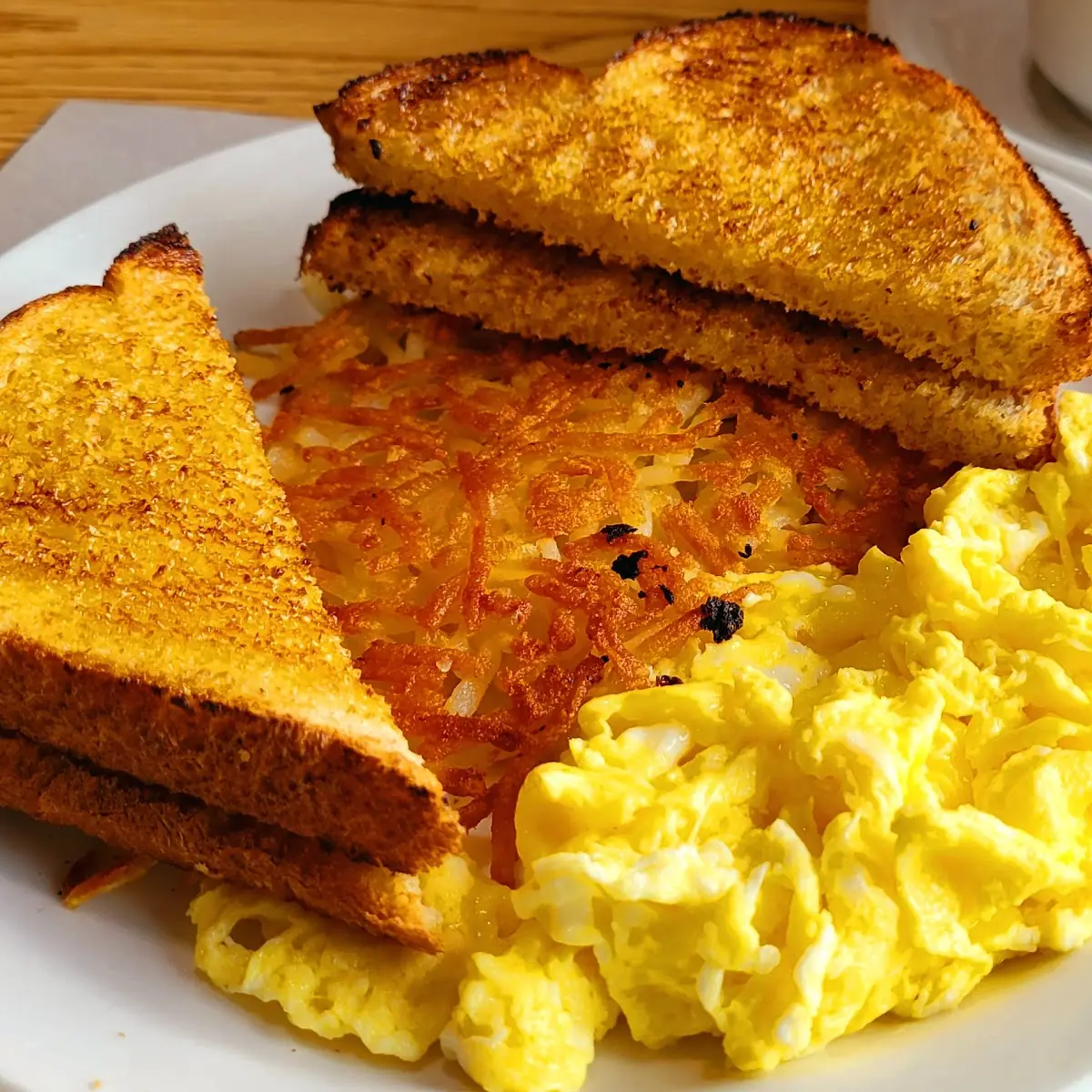 Corned Beef Hash, Two Eggs & Toast