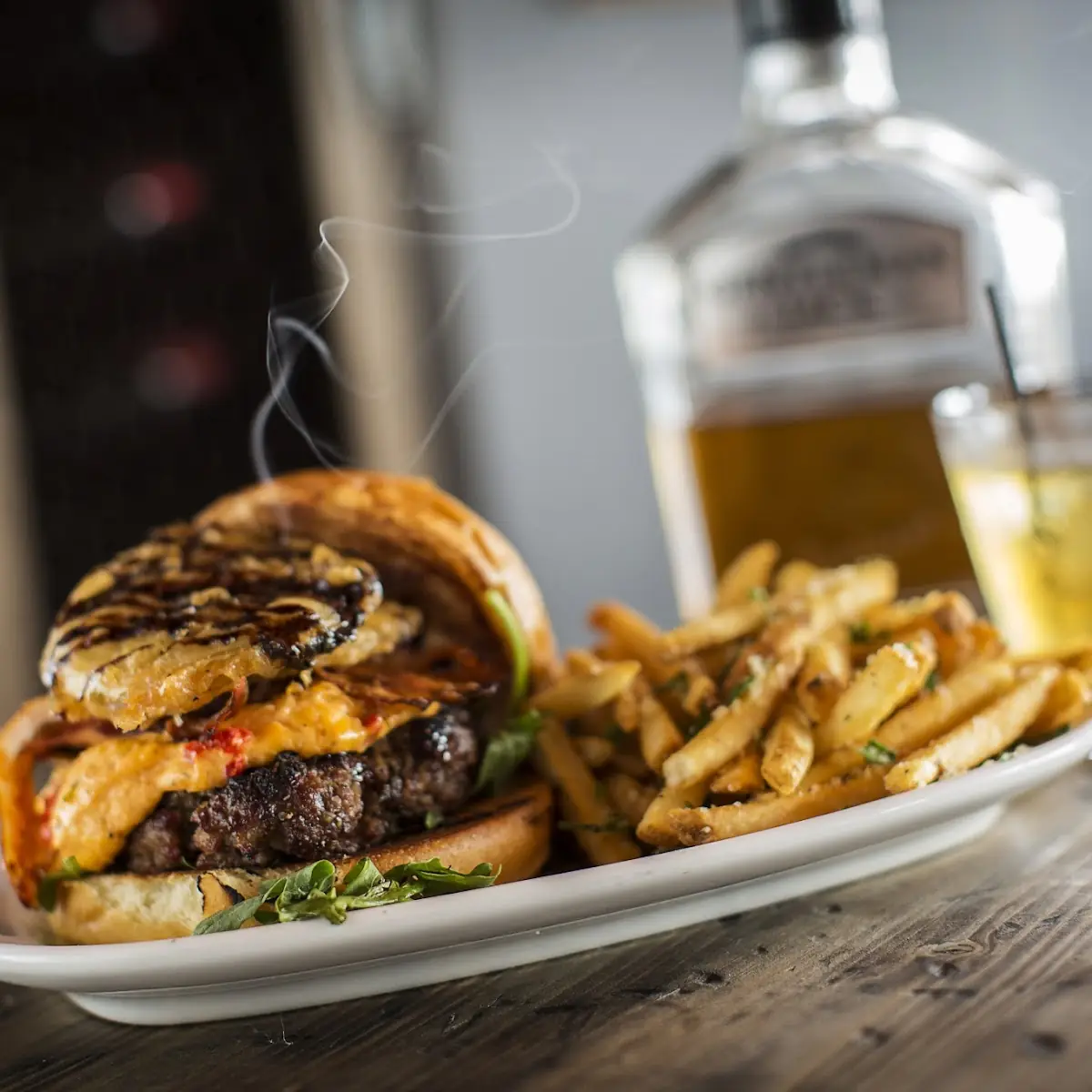 Small Batch Whiskey Burger