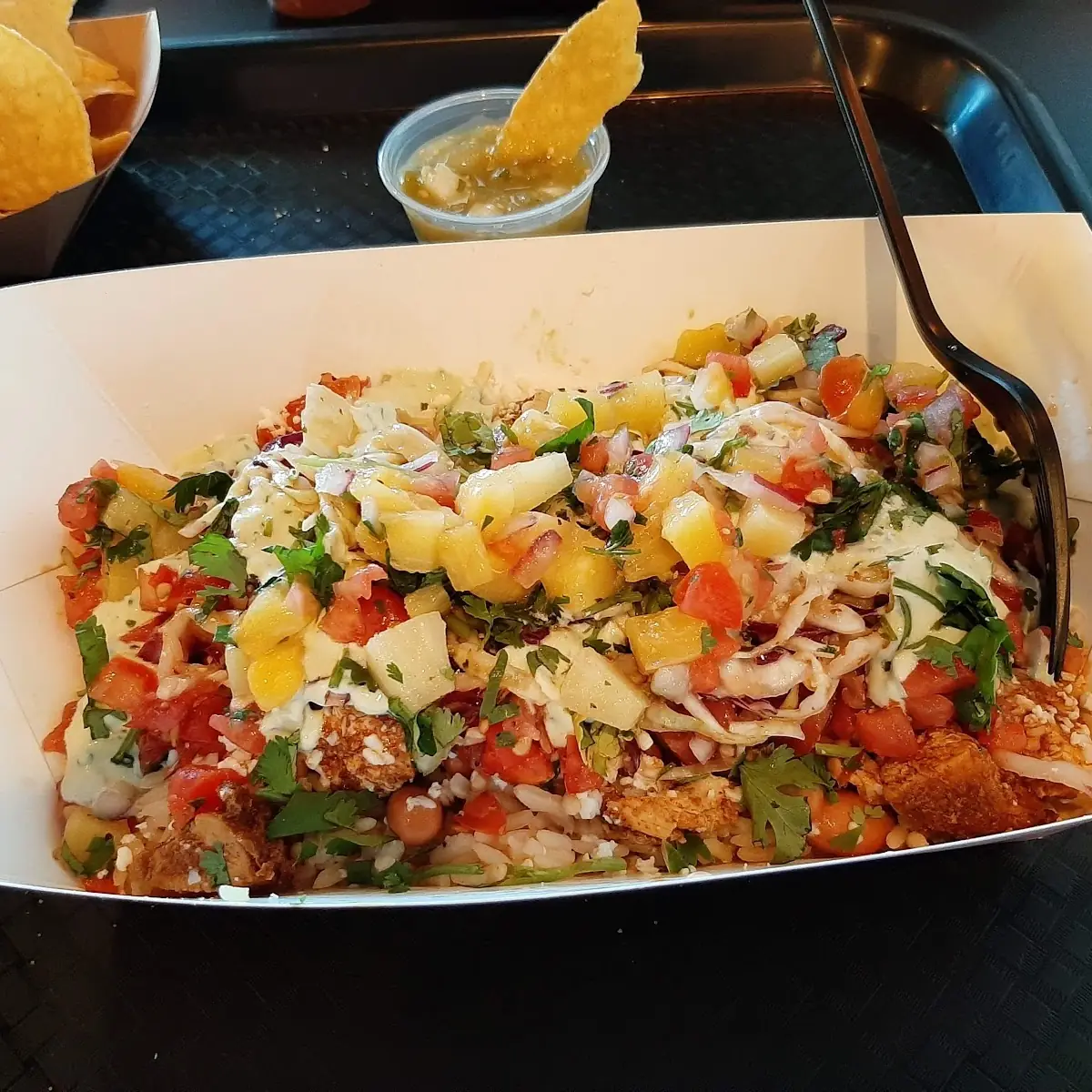 Chips and Salsa Verde