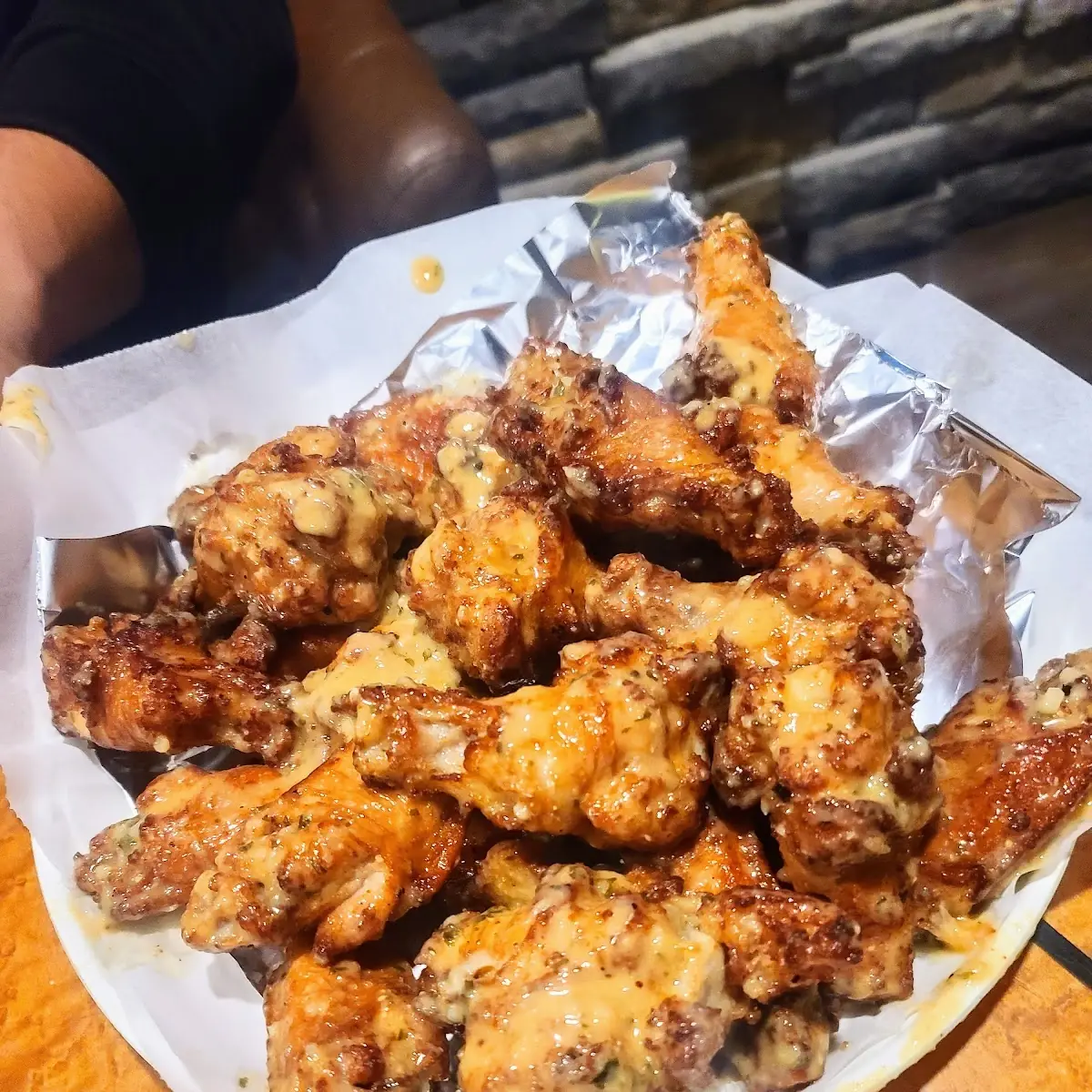 Garlic Parmesan Wings