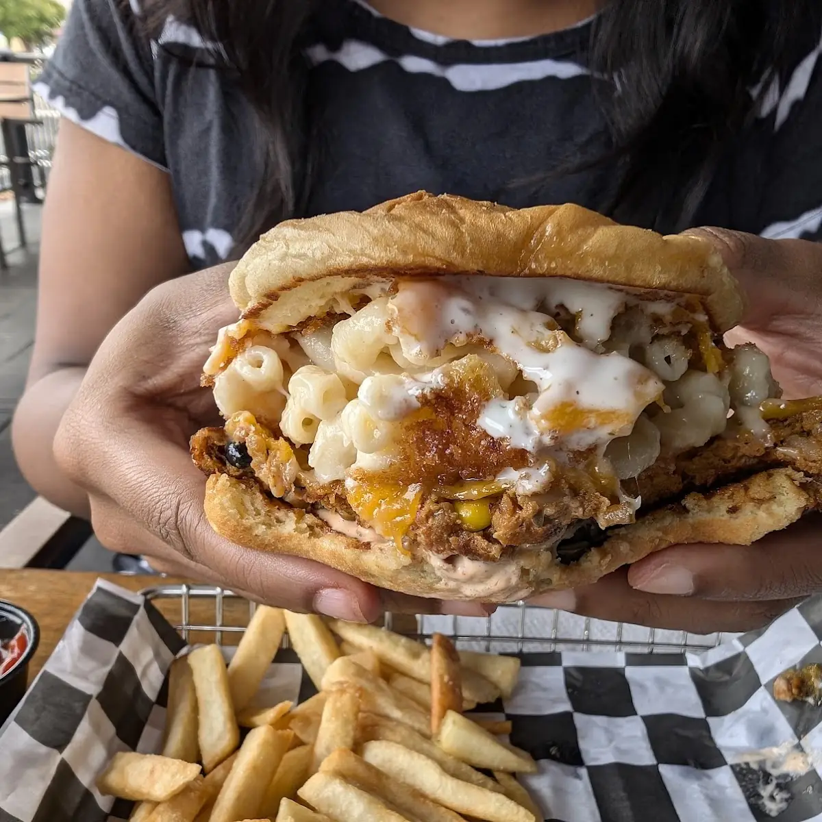 Mac & Cheese Burger